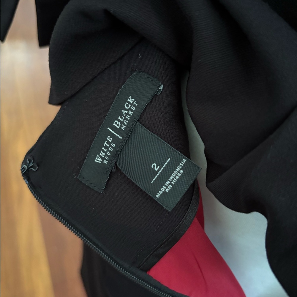 White House Black Market Black skirt suit set - Picture 10 of 10